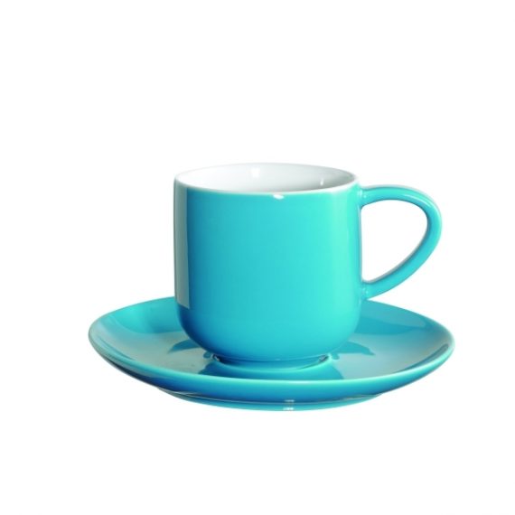 ASA Coppa Espresso Turquoise Cup and Saucer