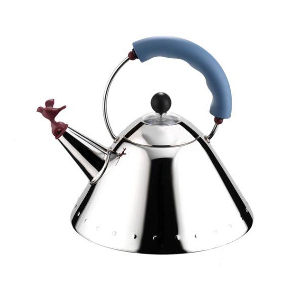 Alessi Blue Whistling Bird Kettle