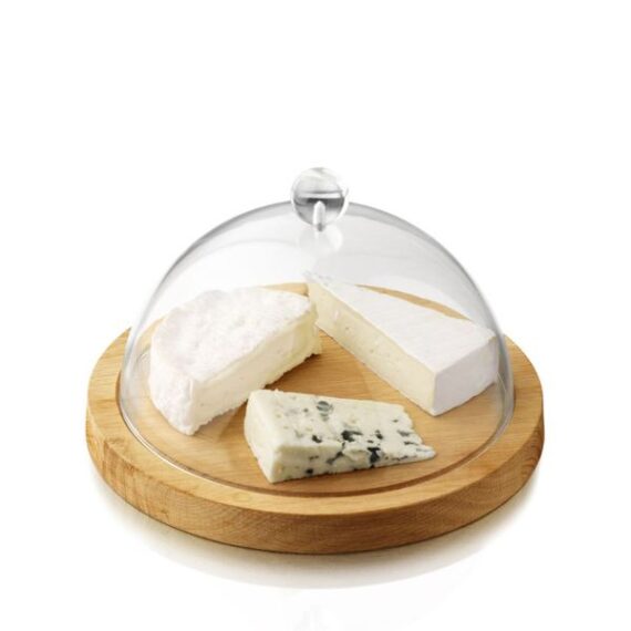 BOSKA Oak Cheese Board with Dome-BOSKA