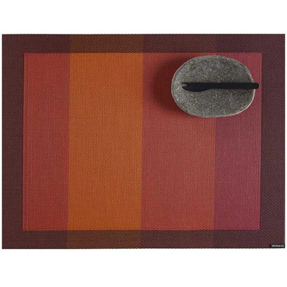 Chilewich Color Tempo Paprika Placemat-Chilewich