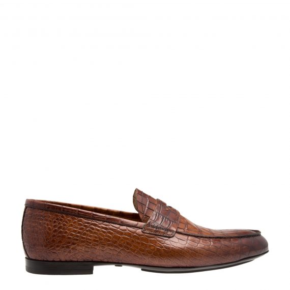 Leather loafers-Campanile
