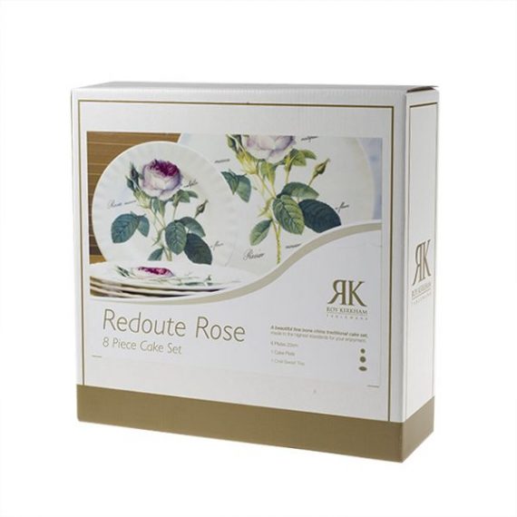 Roy Kirkham Redoute Rose Cake Set-Roy Kirkham