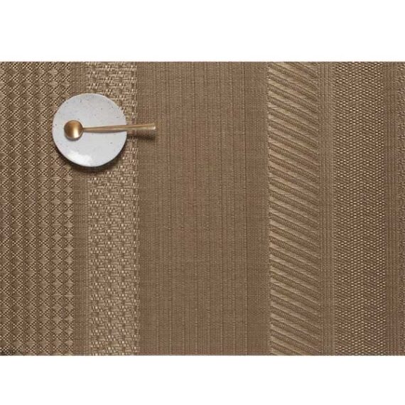Chilewich Mixed Weave Luxe Gold Placemat-Chilewich
