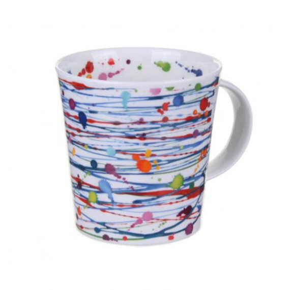 Dunoon Cairngorm Mug Drizzle Blue-Dunoon