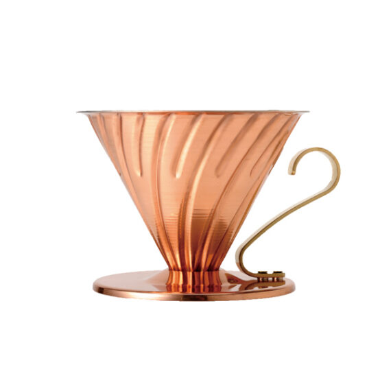 Hario V60 Copper Pour-Over Coffee Dripper-Hario