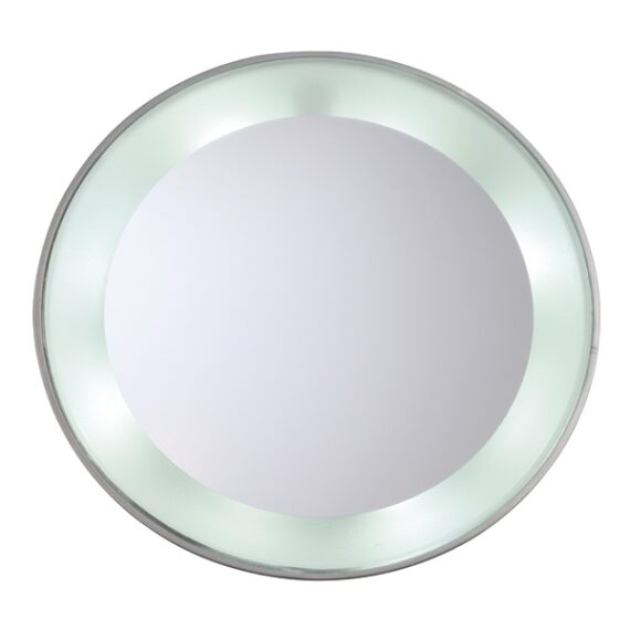 Tweezerman LED Lighted Mirror 15x Magnification-Tweezerman