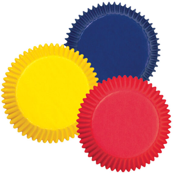 Wilton Assorted Primary Colours Baking Cups