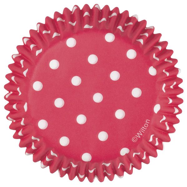 Wilton Red Dots Baking Cups
