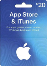 $20 USA Apple iTunes Card (Instant E-mail Delivery)