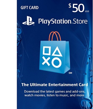 $50 USA Playstation Network Gift Card - PSN Card (Email Delivery)