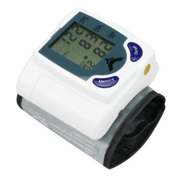 Automatic Wrist Blood Pressure Monitor With LCD Screen