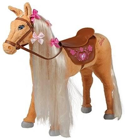 Barbie Horse Tawny with Sound Braun 81CM (58036)