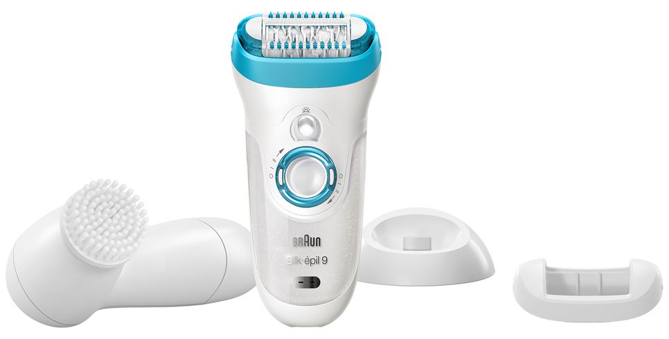 Braun Silk Epil 9 Wet & Dry Cordless Epilator with 4 Extra Attachments With Free Gift