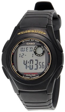 Casio Digital Watch F-200W-9ADF