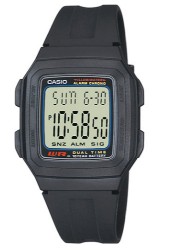 Casio Illuminator Digital Watch for Men (F-201W-1DF)