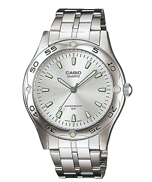 Casio Silver Watch for Men (MTP-1243D-7AVDF)