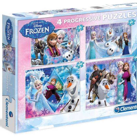 Clementoni - Disney Frozen Progressive Special Puzzle Collection (0770