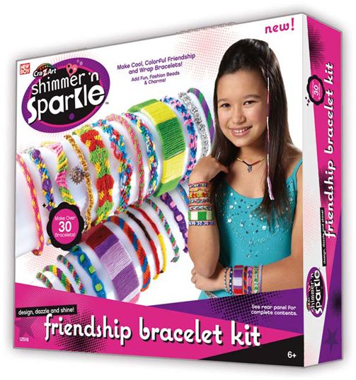 Cra Z Art-Shimmer N Sparkle Friendship Bracelets (NB906315)
