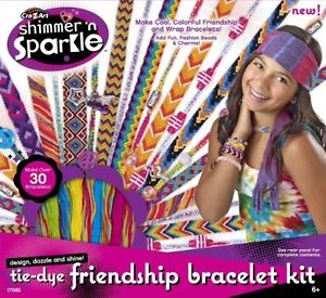 Cra Z Art-Shimmer N SparkleTie Dye Friendship Bracelets (NB908969)