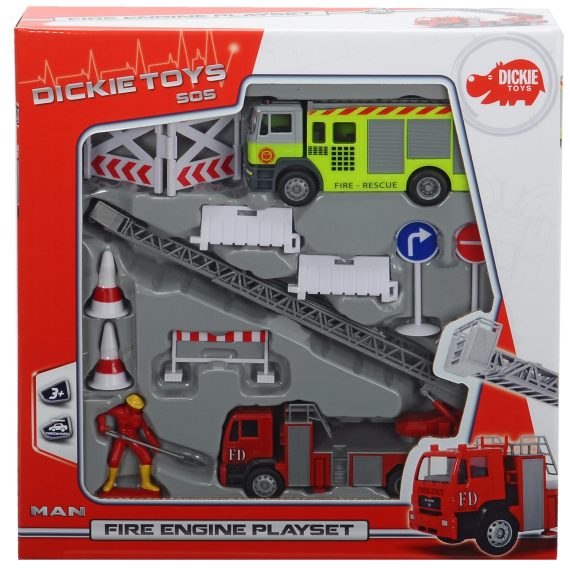 Dickie - Fire Engine Playset (203713004)