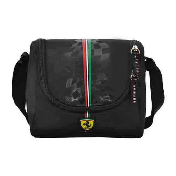 Ferrari Silver Horse Black Lunch Bag 1 Part (SLSH07030)