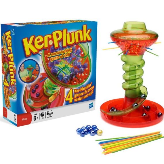 Hasbro Kerplunk Childrens Marble Sticks Drop Board Game (00545)