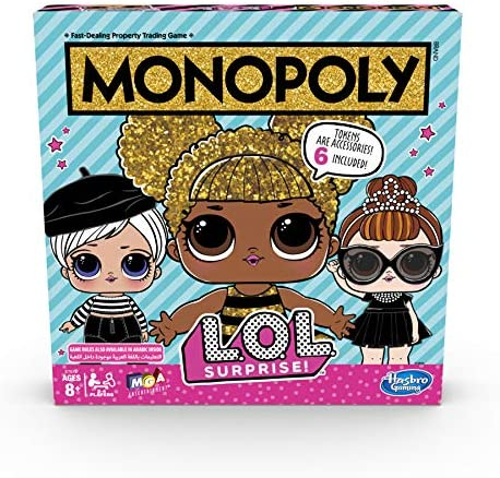 Hasbro Monopoly Game - L.O.L. SURPRISE! Edition Board Game (E7572)