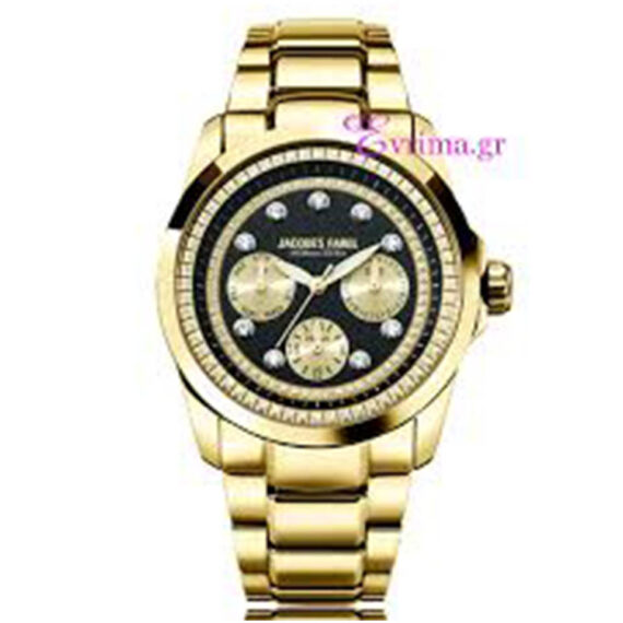 Jacques Farel Fashion Watch For Women (AOL3858) With Free Gift