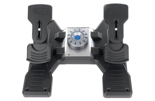 Logitech Flight Rudder Panel Professional Simulation Rudder Pedals Wit With Free Gift