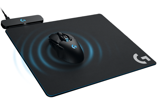 Logitech Gaming Mouse Pad POWERPLAY Wireless Charging System New