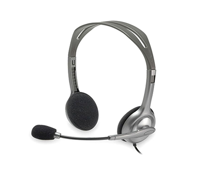 Logitech® Stereo Headset H111 Single Jack
