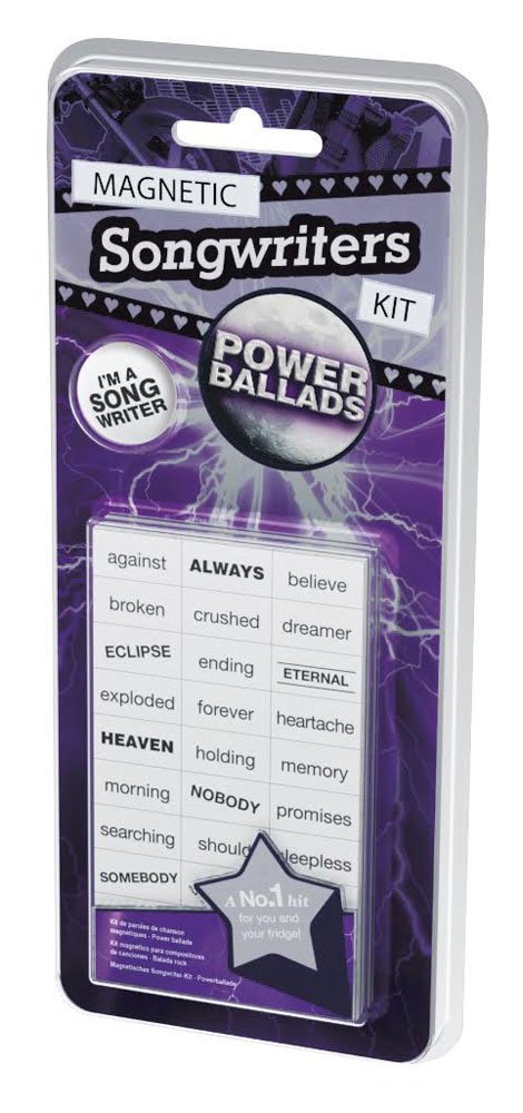 Magnetic Songwriters Kit - Power Ballads