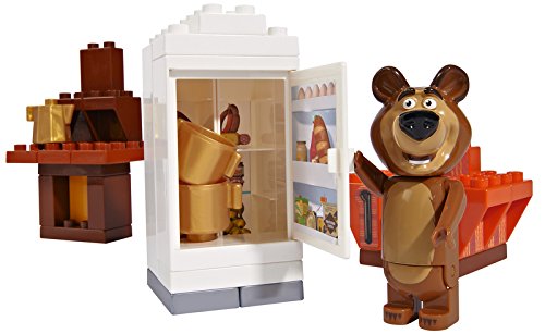 Masha and the Bear Building Blocks Bear's Home Set (800057093)