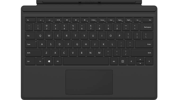 Microsoft Type Cover for Surface Pro - Black (English)