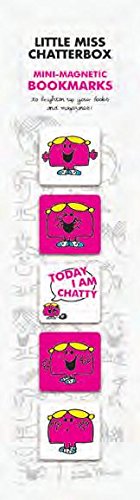 Mr. Men Mini-Magnetic Bookmarks - Little Miss Chattorbox