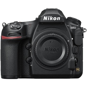 Nikon D850 DSLR 45.7 MP Camera (Black - Body Only)