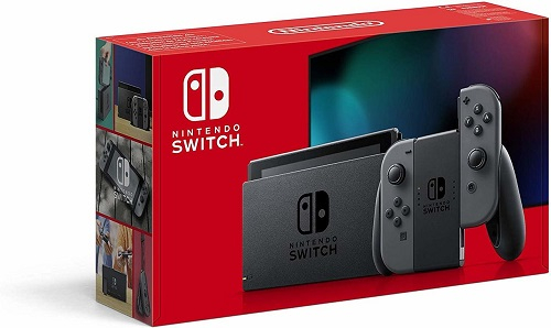 Nintendo Switch 32GB Console - Grey With Free Gift