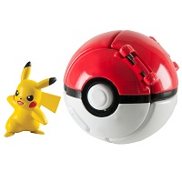 Pikachu (existing pose M) + Poké Ball - (Pokemon) - T19116
