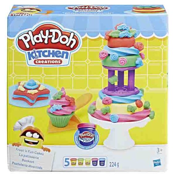 Play-Doh Kitchen Creations Frost N Fun Cakes Mould Set (B9741)