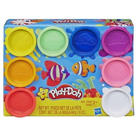 Play-Doh Rainbow Pack Of 8 Modeling Compound Dough Set (E5062)