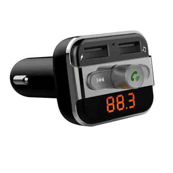 Promate Bluetooth FM Transmitter Car Kit Wireless Car Kit with USB 5V