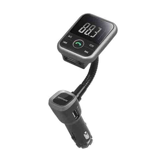 Promate CarMate-6 Bluetooth FM Transmitter Stereo Car Kit with Hands-F