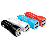 Promate Fashion Design Car charger with 2 USB Ports and 3.1 Ampere Out
