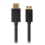 Promate High Speed Premium 24K Gold Plated HDMI to Mini-HDMI Cable wit