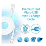 Premium Flat Micro USB Sync & Charge High Spe