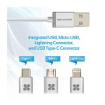 Apple MFi Lightning Cable 3 in 1 Trip