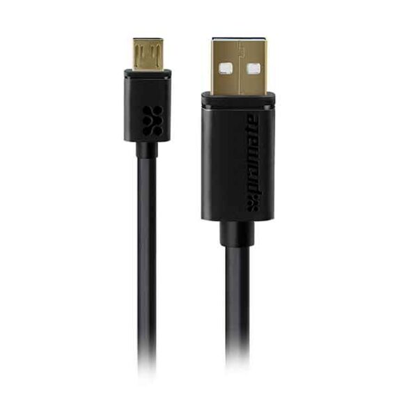 Promate linkMate-U2L Premium Hi-Speed Micro-USB 2.0 Cable - Black