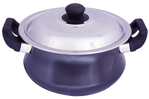 RAJ HANDI WITH LID - 16Cm