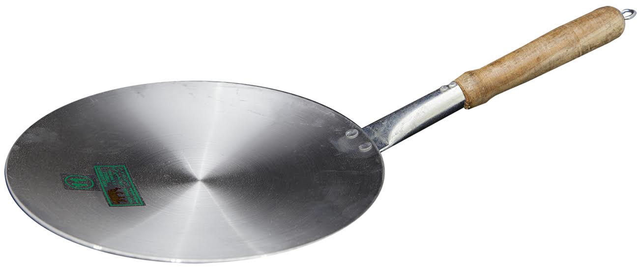 Raj Aluminium Tawa with Wooden handle