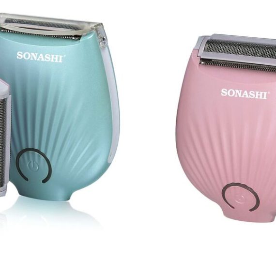 Sonashi Rechargeable Travel Mini Lady Shaver Pink & Sea Green (SLD-815